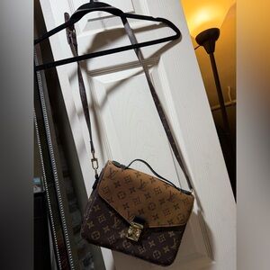 Brown Monogram Crossbody Bag